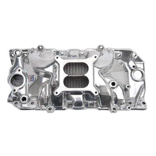 Edelbrock RPM Air-Gap Big Block Chevy 2-O Polished Intake Manifold