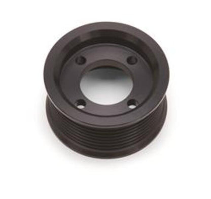 Edelbrock Competition Supercharger Pulley 3.75 in. 8-Rib, Black Anodized