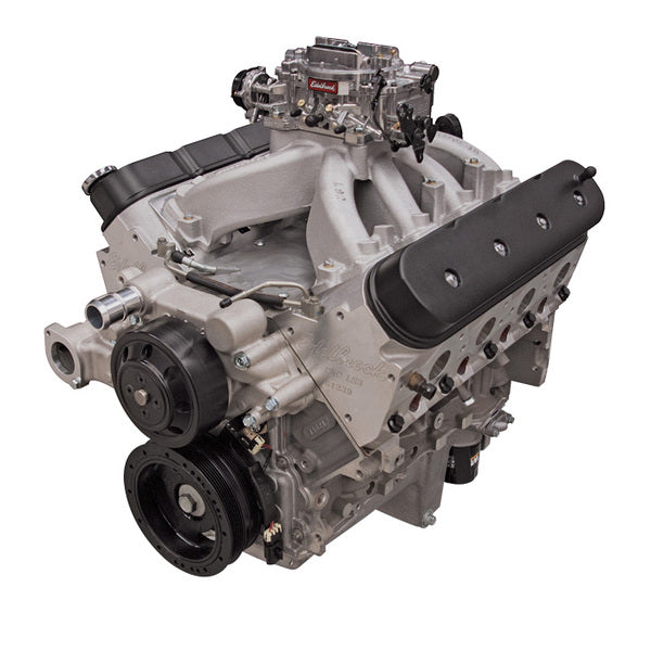 Edelbrock Part Crate Engine GM LS3 Gen V 416, Carbureted, 602 HP, 538 ft-lbs