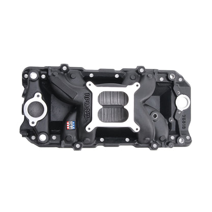 Edelbrock RPM Air-Gap Big Block Chevy 2-O Black Intake Manifold
