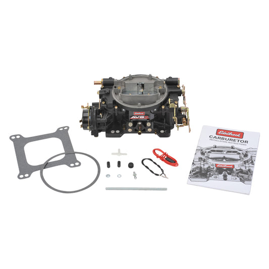 Edelbrock AVS2 Carburetor 650 CFM With Electric Choke, Black Powder Coat (Non-EGR)