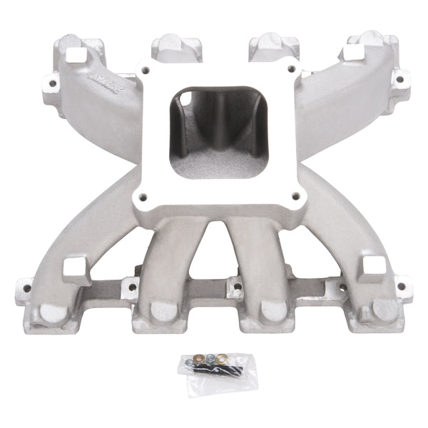 Edelbrock Super Victor Small-Block Chevy LS3 4150 Carburetor Intake manifold