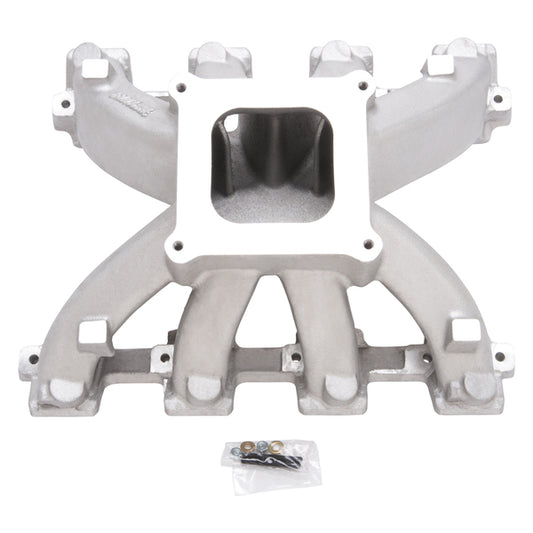 Edelbrock Super Victor Small-Block Chevy LS3 4150 Carburetor Intake manifold