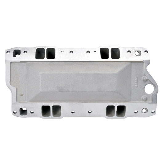 Edelbrock Performer RPM AIR-Gap Small Block Chevy Polished Intake Manifold