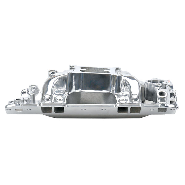 Edelbrock Performer RPM AIR-Gap Small Block Chevy Polished Intake Manifold