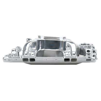 Edelbrock Performer RPM AIR-Gap Small Block Chevy Polished Intake Manifold