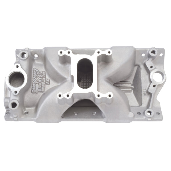 Edelbrock Victor Jr. Sportsman 2V 23 Degree Intake Manifold Small-Block Chevy