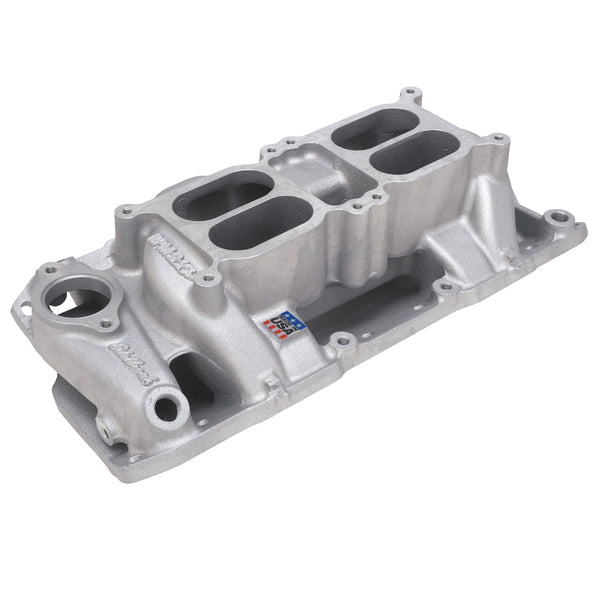 Edelbrock Performer RPM AIR-Gap Small Block Chevy Dual-Quad Intake Manifold