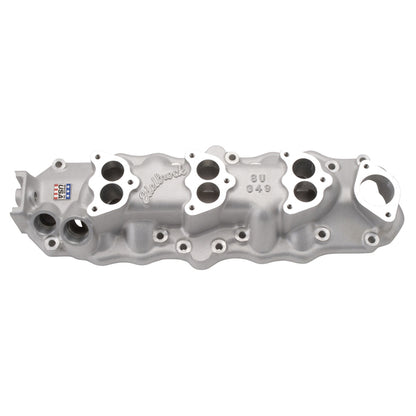 Edelbrock Triple Deuce Intake Manifold for 1949-53 Ford Flathead, Satin Finish