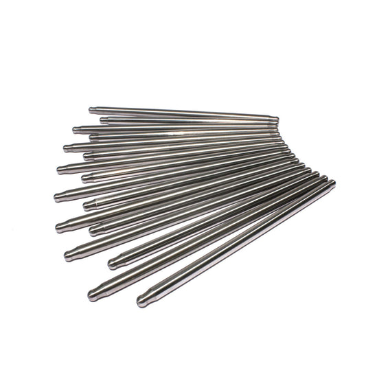 Hi-Tech One-Piece 8.280"/9.250" Long, .135" Wall, 3/8" Diameter Pushrod - Set of 16