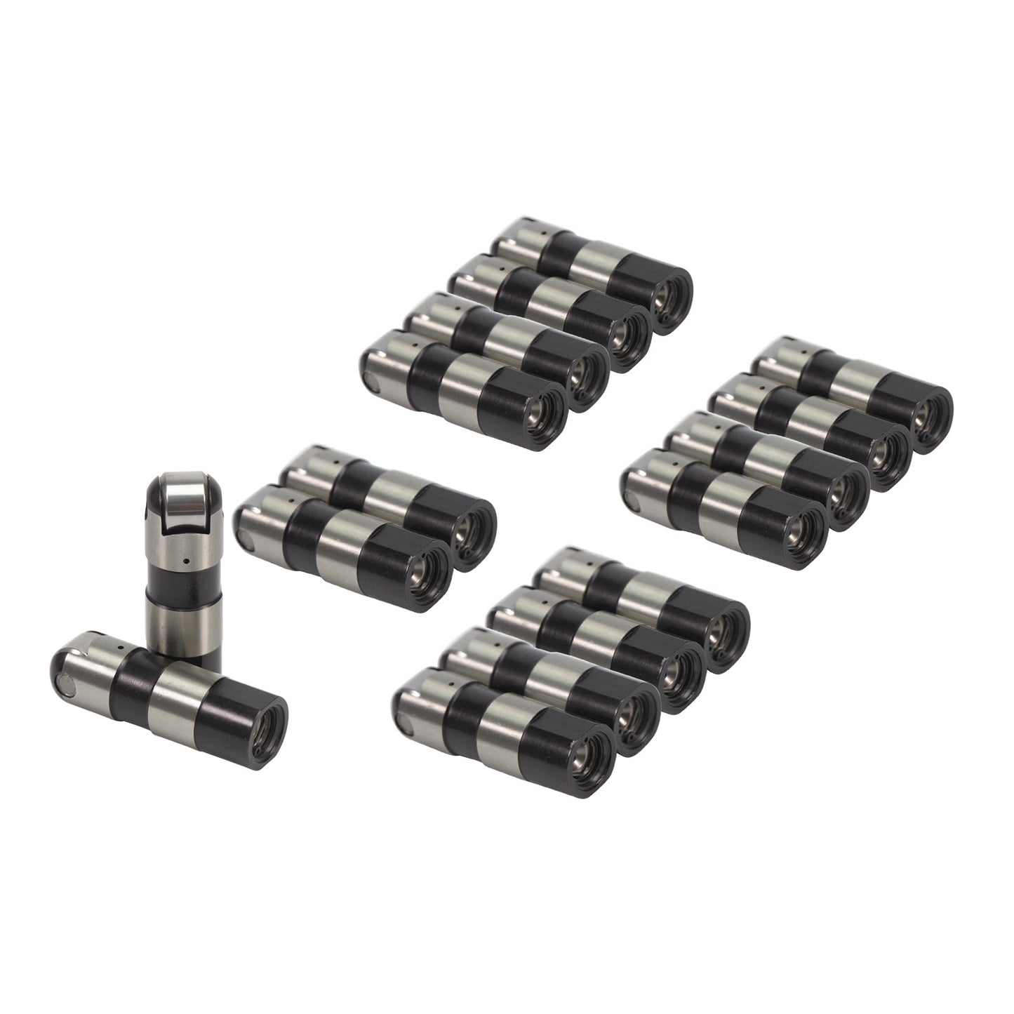 Evolution OE-Style No Link Bar Hydraulic Roller Lifters for '87+ OE Roller SBC and LT/LS Engines - Set of 16