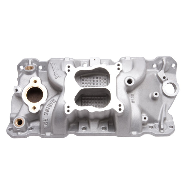 Edelbrock Performer RPM 4V/Q-JET Marine Intake Manifold for 87-95 Small-Block Chevy