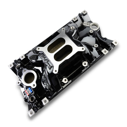 Edelbrock Edelbrock Perf EPS Manifold for Small-Block Chevy Vortec, Black Plasma Finish