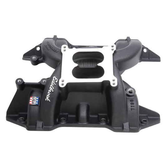 Edelbrock Performer RPM Big Block Chrysler 440 Black Intake Manifold