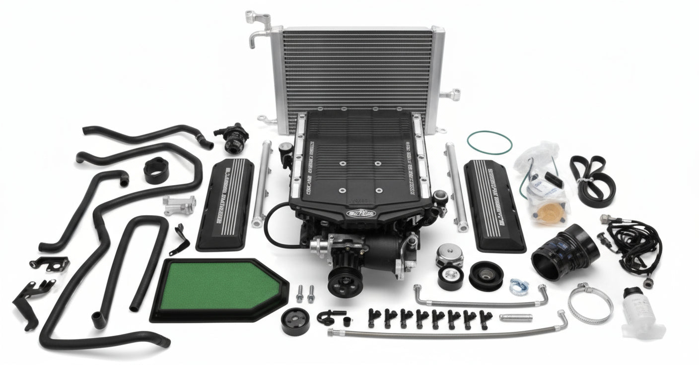 Edelbrock Stg 1 SC For 12-18 Jeep Grand Cherokee SRT, SRT8 6.4L W/O Tune