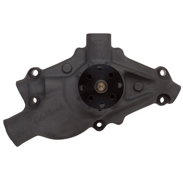 Edelbrock Competition Water Pump for Small-Block - 8 AN Pipe Aux Outlet