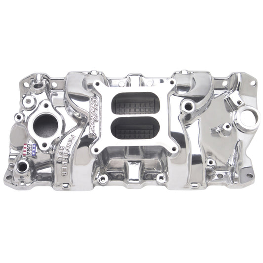 Edelbrock Performer RPM Small Block Chevy Polished Intake Manifold