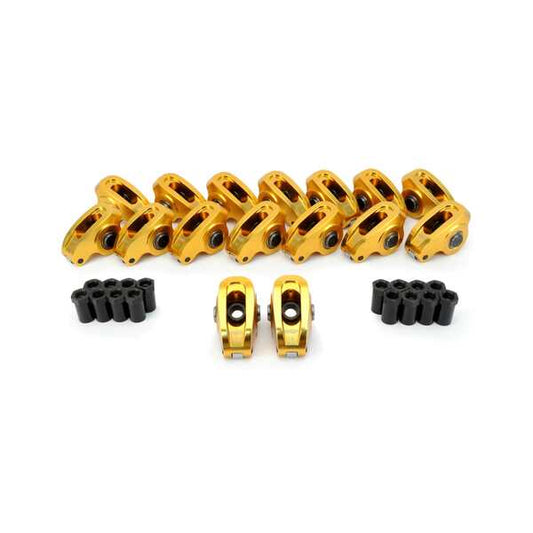 Ultra-Gold ARC Series Aluminum Rocker Arms for Ford; 7/16" Stud, 1.6 Ratio