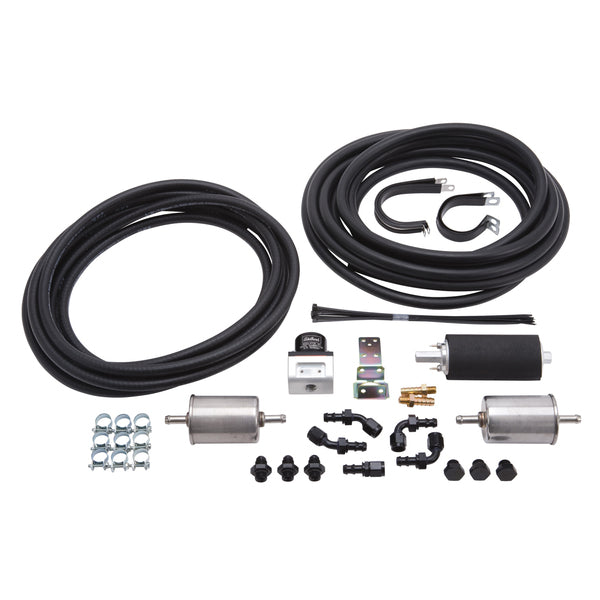 Edelbrock Fuel Injection Fuel Feed and Return Pipe Assembly, 67 GPH/255 LPH