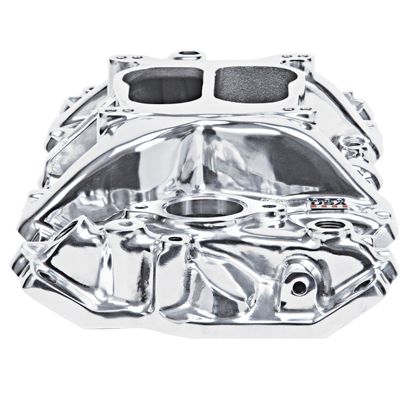 Edelbrock Performer Intake Manifold for 1987-95 Small-Block Chevy, Polished Finish