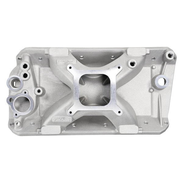 Edelbrock Victor Jr. Intake Manifold For 1970-91 AMC 304-401 EFI V8, Satin