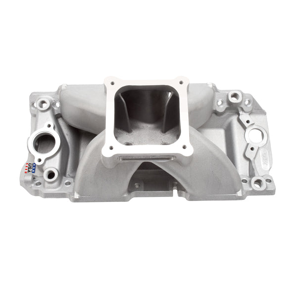 Edelbrock Super Victor II BBC Intake Manifold V8 9.8" Deck with .080" Raised Port