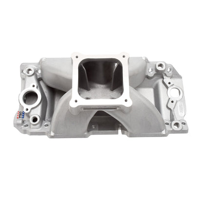 Edelbrock Super Victor II BBC Intake Manifold V8 9.8" Deck with .080" Raised Port