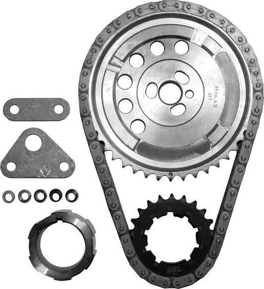 LS Billet Steel Cam Adjusting Timing Sets Double Rollers