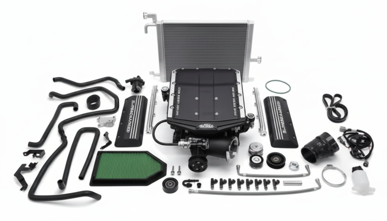 Edelbrock Supercharger Kit  Chrysler Gen III Hemi 5.7L, 6.4L V8 Swap