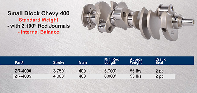 LPC Forged 4340 Steel Crankshaft 400 Small Block Chevy