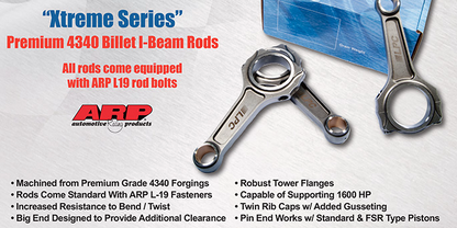 Big Block Chevy Xtreme Series I-Beam Rods