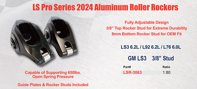 Pro Series 2024 Aluminum Roller Rockers