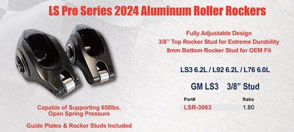 Pro Series 2024 Aluminum Roller Rockers
