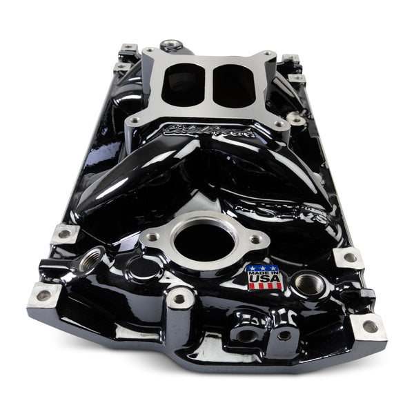 Edelbrock Edelbrock Perf EPS Manifold for Small-Block Chevy Vortec, Black Plasma Finish