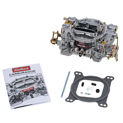 Edelbrock AVS2 Off-Road Carburetor 650 CFM W/ Manual Choke, Satin Finish (Non-EGR)