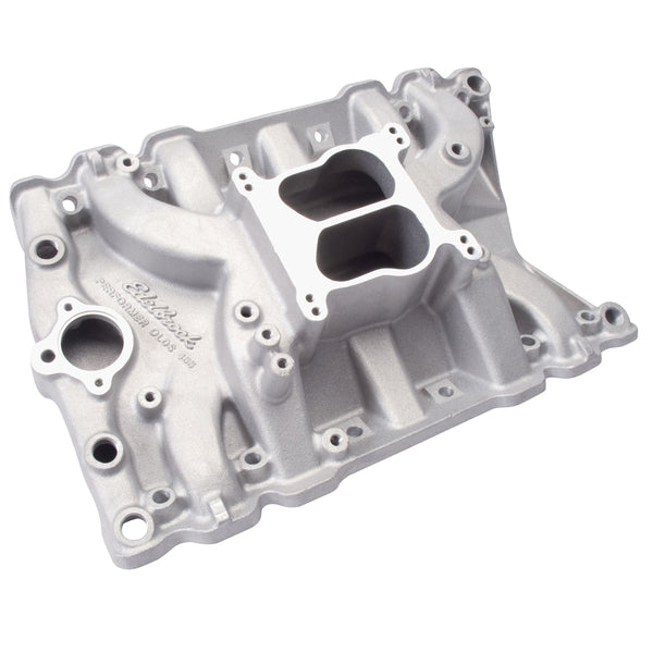 Edelbrock Performer Intake Manifold for Olds 400-455, Non-EGR, Satin