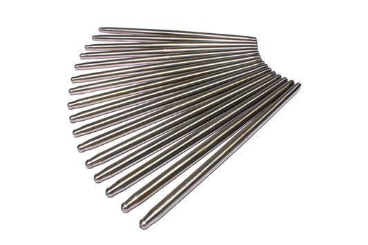 Hi-Tech Dual Taper 8.200" Long, .165" Wall, 7/16" Diameter Pushrod - Set of 16