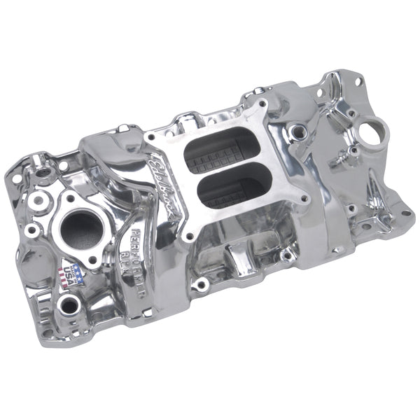 Edelbrock Performer RPM Small Block Chevy Polished Intake Manifold