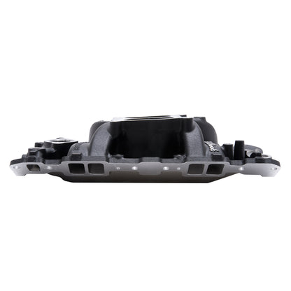 Edelbrock Performer Air-Gap Intake Manifold for 1955-86 Small-Block Chevy, Black Finish