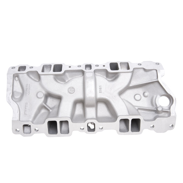 Edelbrock Performer Intake Manifold for 1955-86 Small-Block Chevy, Satin Finish