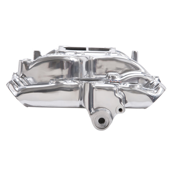 Edelbrock Performer Intake Manifold for 1965-79 Pontiac 326-455 Non-EGR, Polished Finish