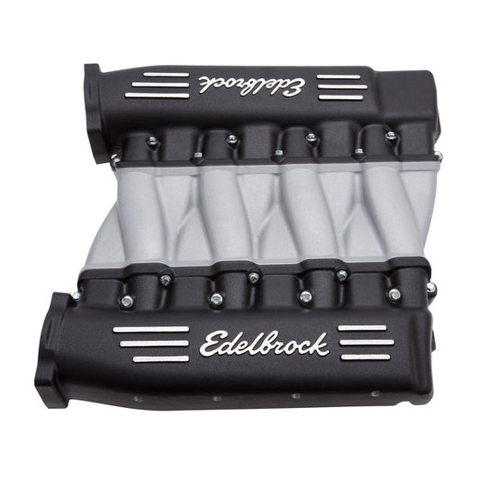Edelbrock Cross-Ram Small Block Chevy LS3 Black Intake Manifold