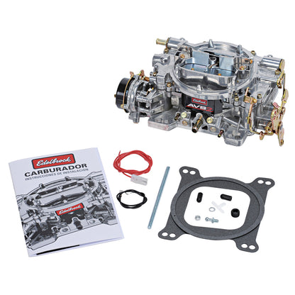 Edelbrock AVS2 Carburetor 650 CFM With Electric Choke, Satin Finish (Non-EGR)
