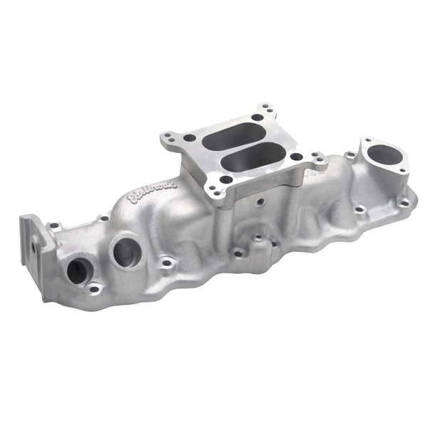 Edelbrock Ford Flathead 4-Barrel Intake Manifold for 1949-53 Ford Flathead, Satin Finish