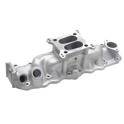 Edelbrock Ford Flathead 4-Barrel Intake Manifold for 1949-53 Ford Flathead, Satin Finish