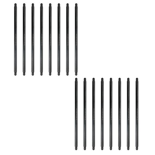 Hi-Tech One-Piece 8.300" Long, .135" Wall, 3/8" Diameter Pushrod - Set of 16