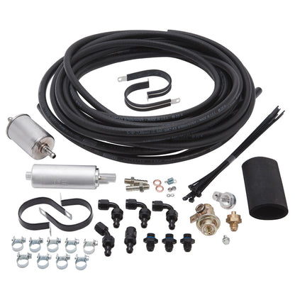 Edelbrock Fuel Injection Fuel Feed and Return Pipe Assembly, 67 GPH/255 LPH