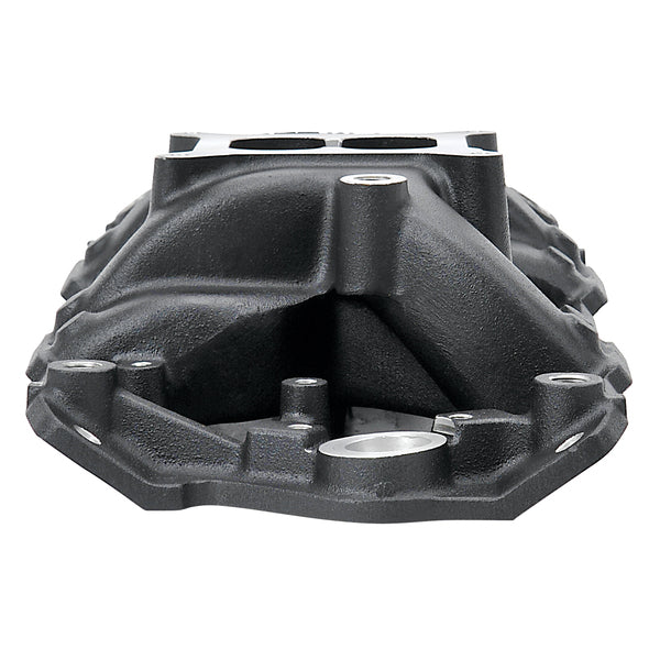 Edelbrock Performer RPM AIR-Gap Small Block Chevy Black Intake Manifold