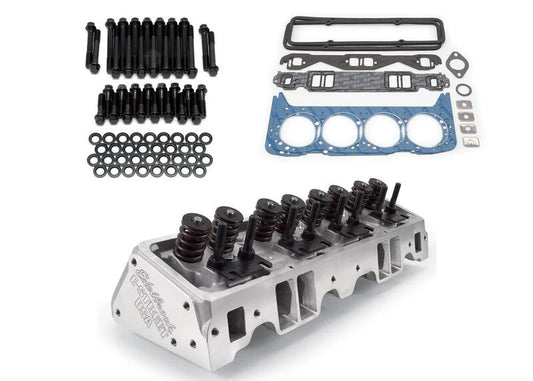 E-Street Cylinder Head #2240 SB Chevy 262-400, Hydraulic Flat Tappet