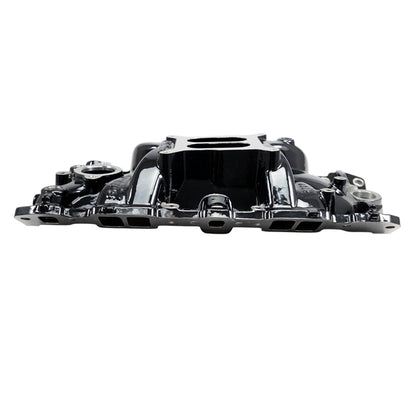 Edelbrock Performer EPS Intake Manifold for 55-86 Small-Block Chevy w/ Black plasma Finish